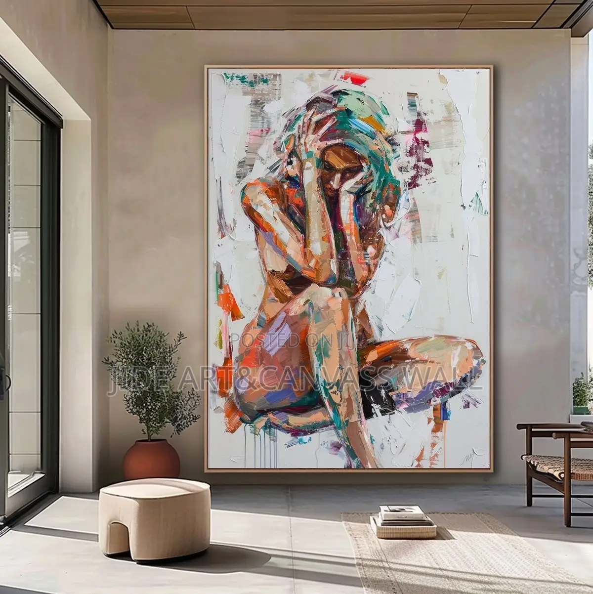 Modern Abstract Digital Painting Wall Art Decors and Designs
