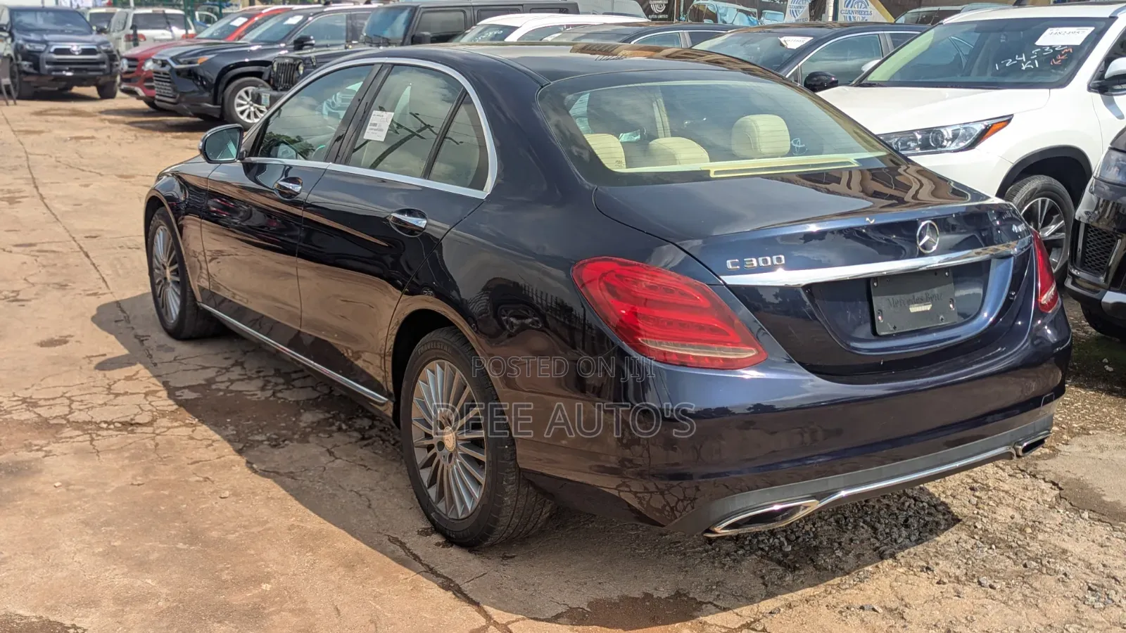 Mercedes-Benz C300 Luxury 4Matic Sedan AWD (2.0L 4cyl 7A) 2016 Blue