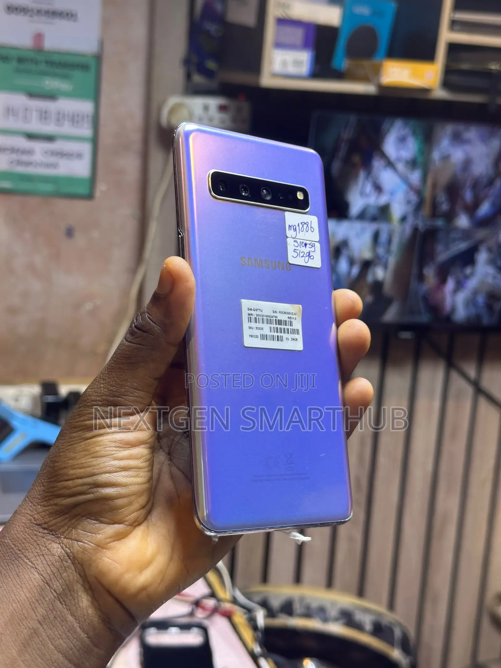 Samsung Galaxy S10 5G 512 GB Purple