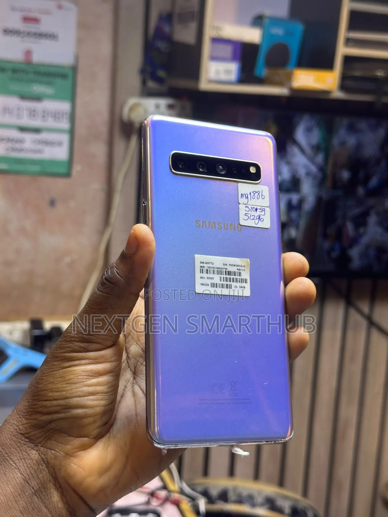 Samsung Galaxy S10 5G 512 GB Purple
