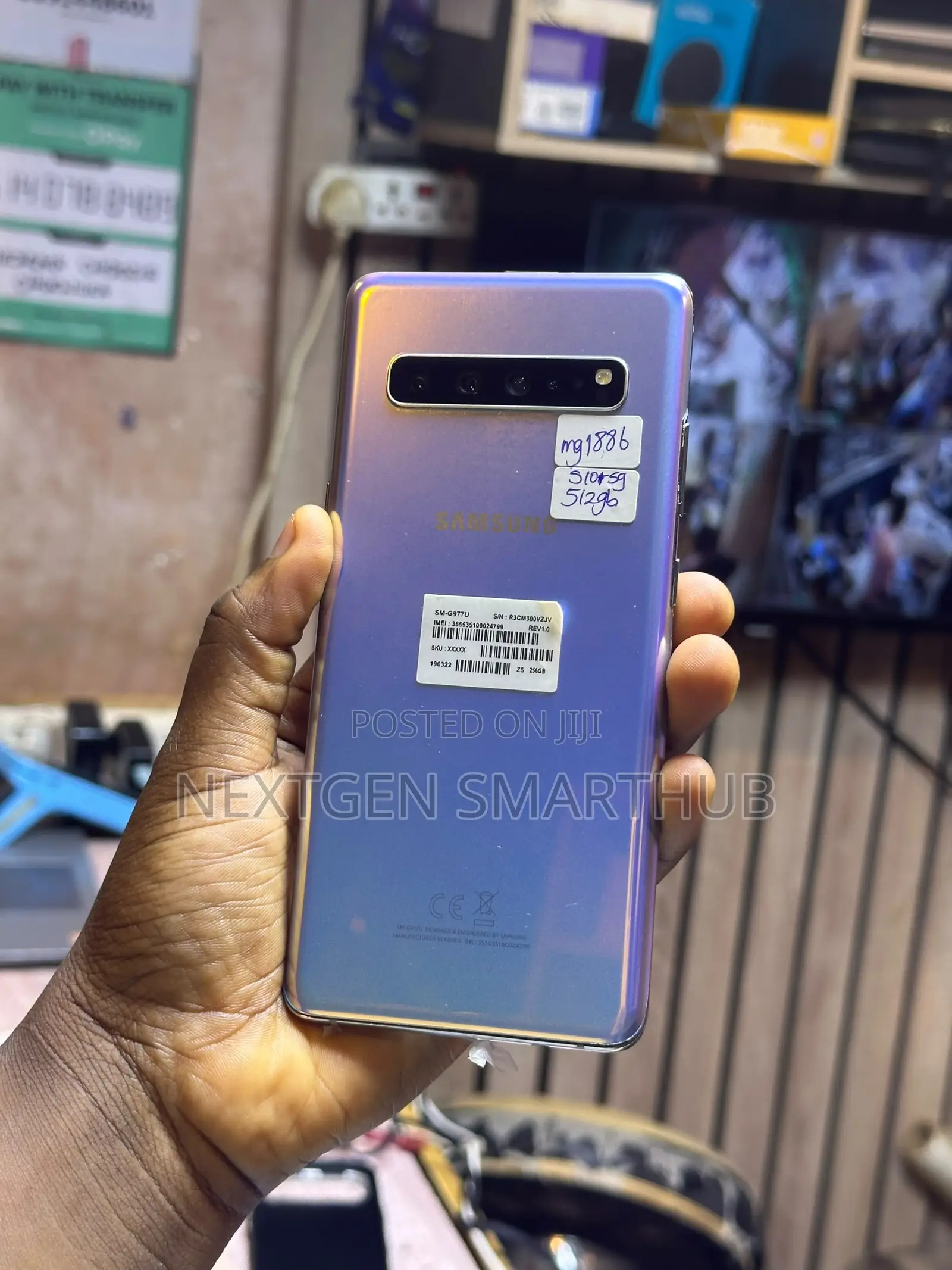 Samsung Galaxy S10 5G 512 GB Purple