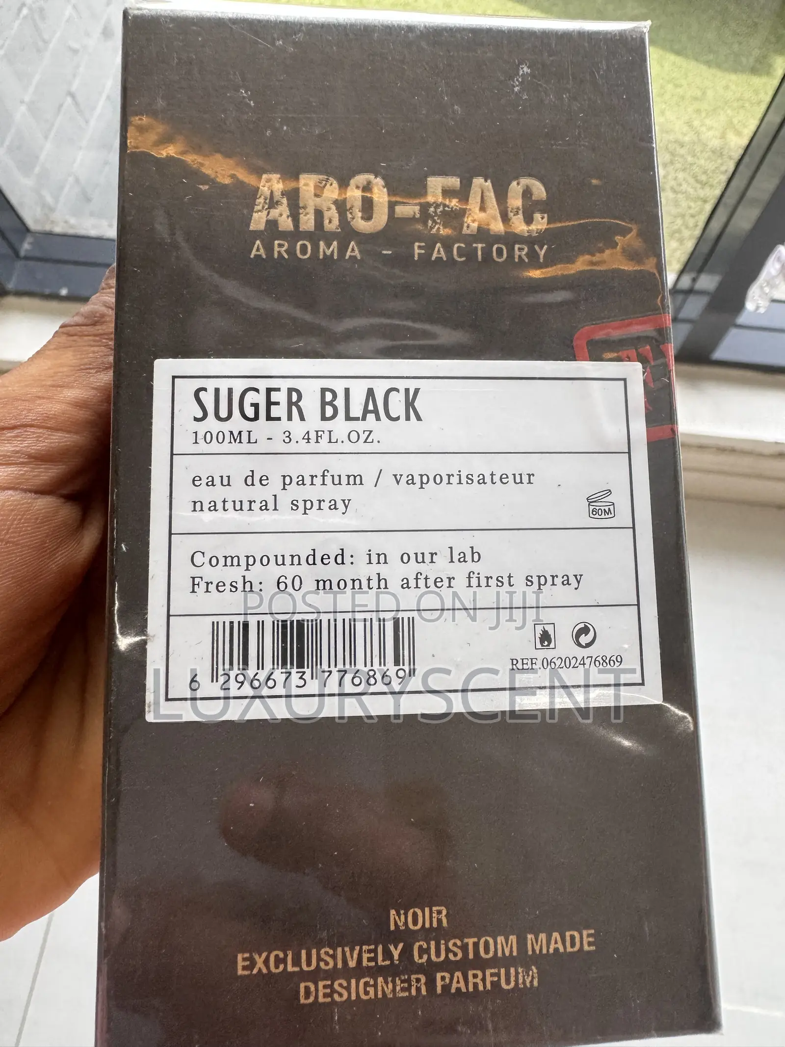 Sugar Black 100ml by Aro-Fac