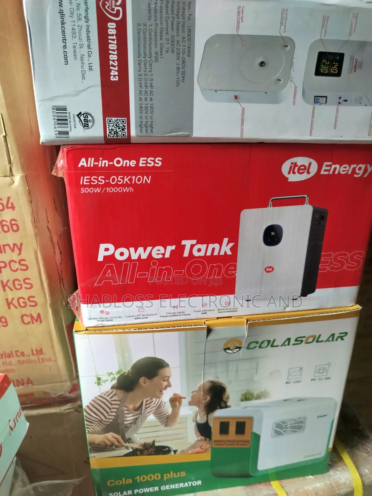 1000w/500w Itel Power Tank