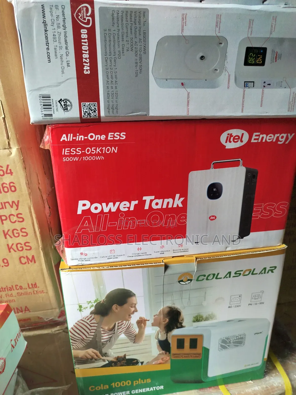 1000w/500w Itel Power Tank
