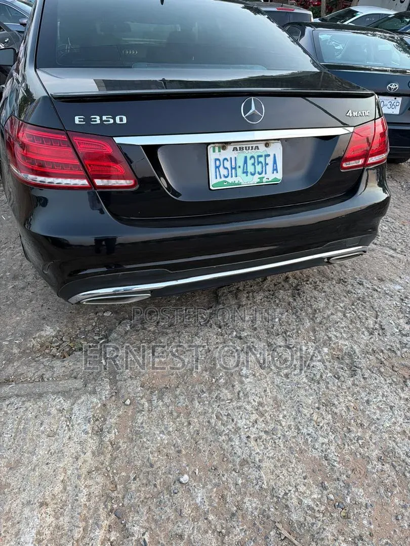 Mercedes-Benz E350 Base 4Matic Sedan AWD (3.5L 6cyl 7A) 2014 Black