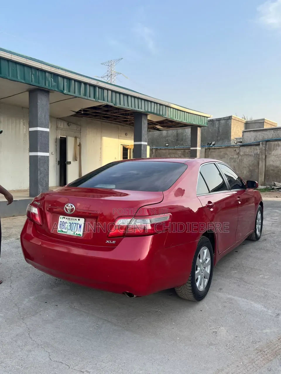 Toyota Camry 2.4 XLE 2008 Red