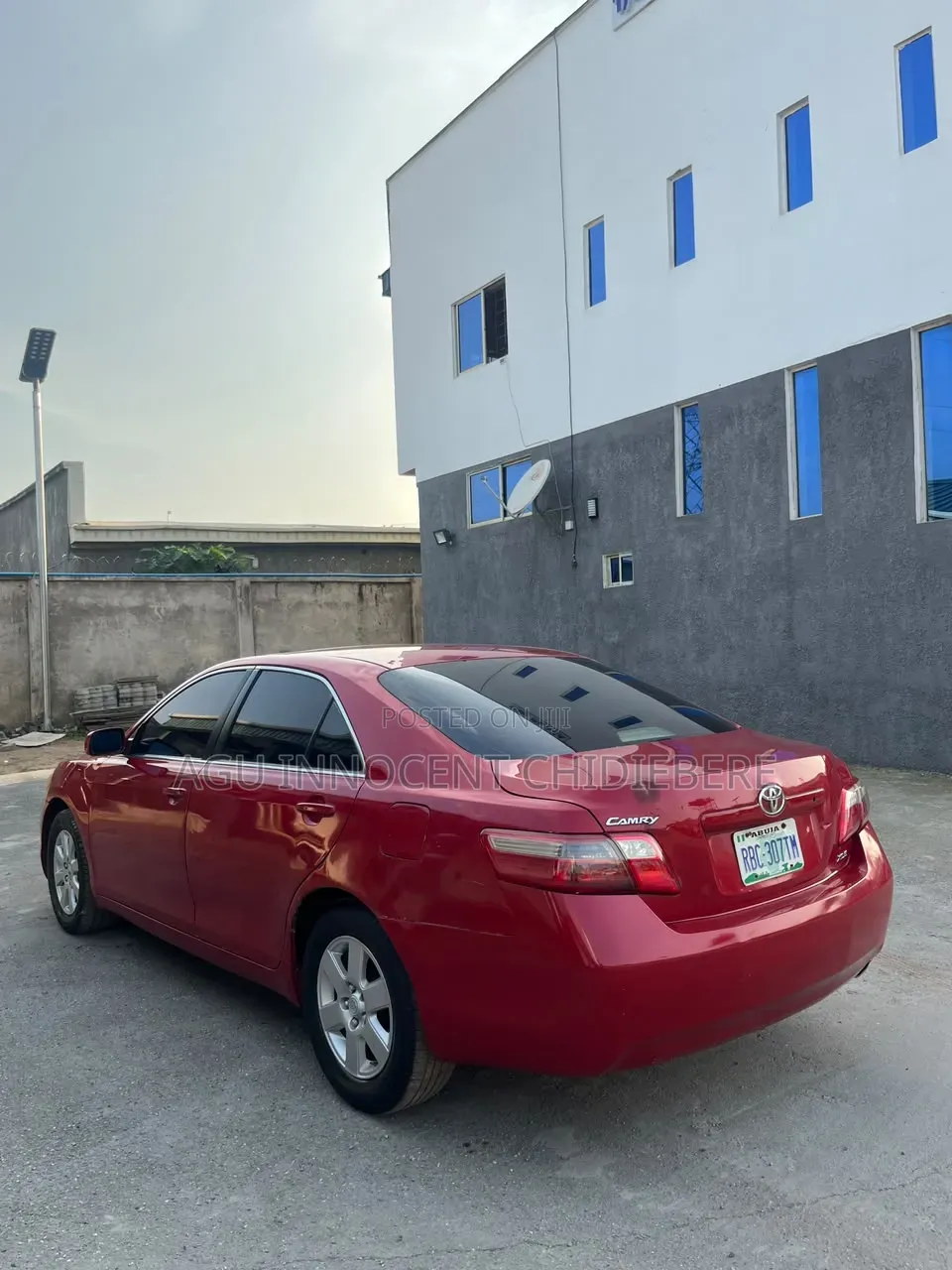 Toyota Camry 2.4 XLE 2008 Red
