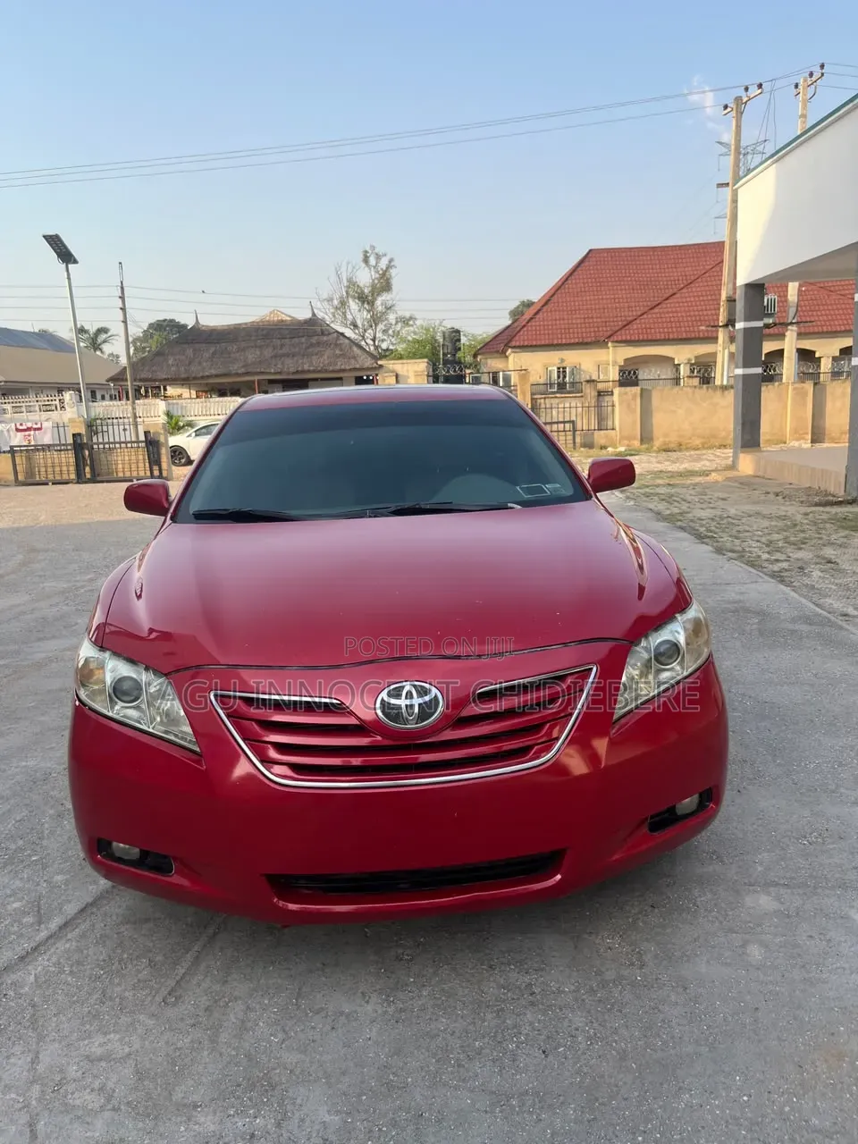 Toyota Camry 2.4 XLE 2008 Red