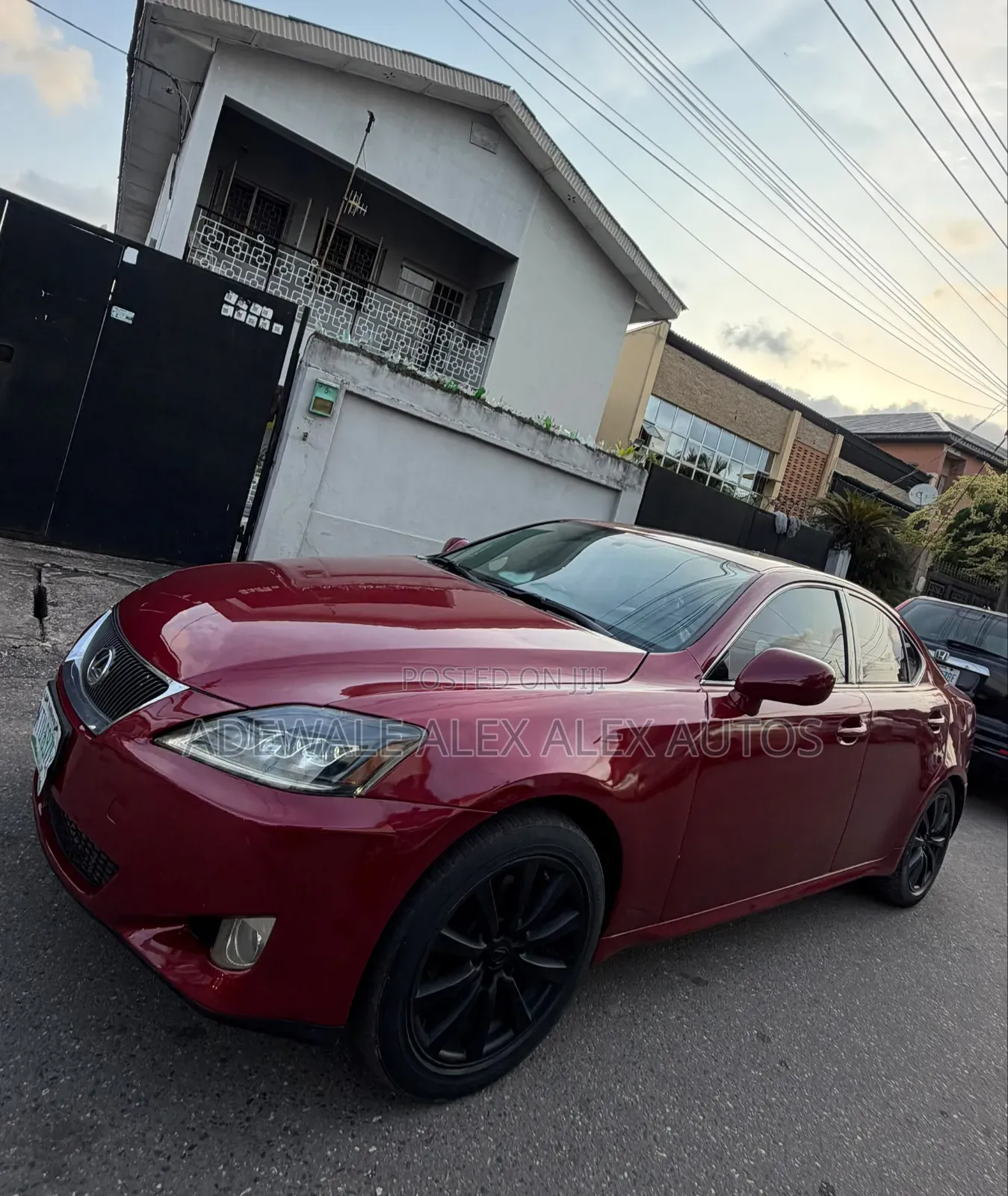 Lexus IS 2008 Burgundy