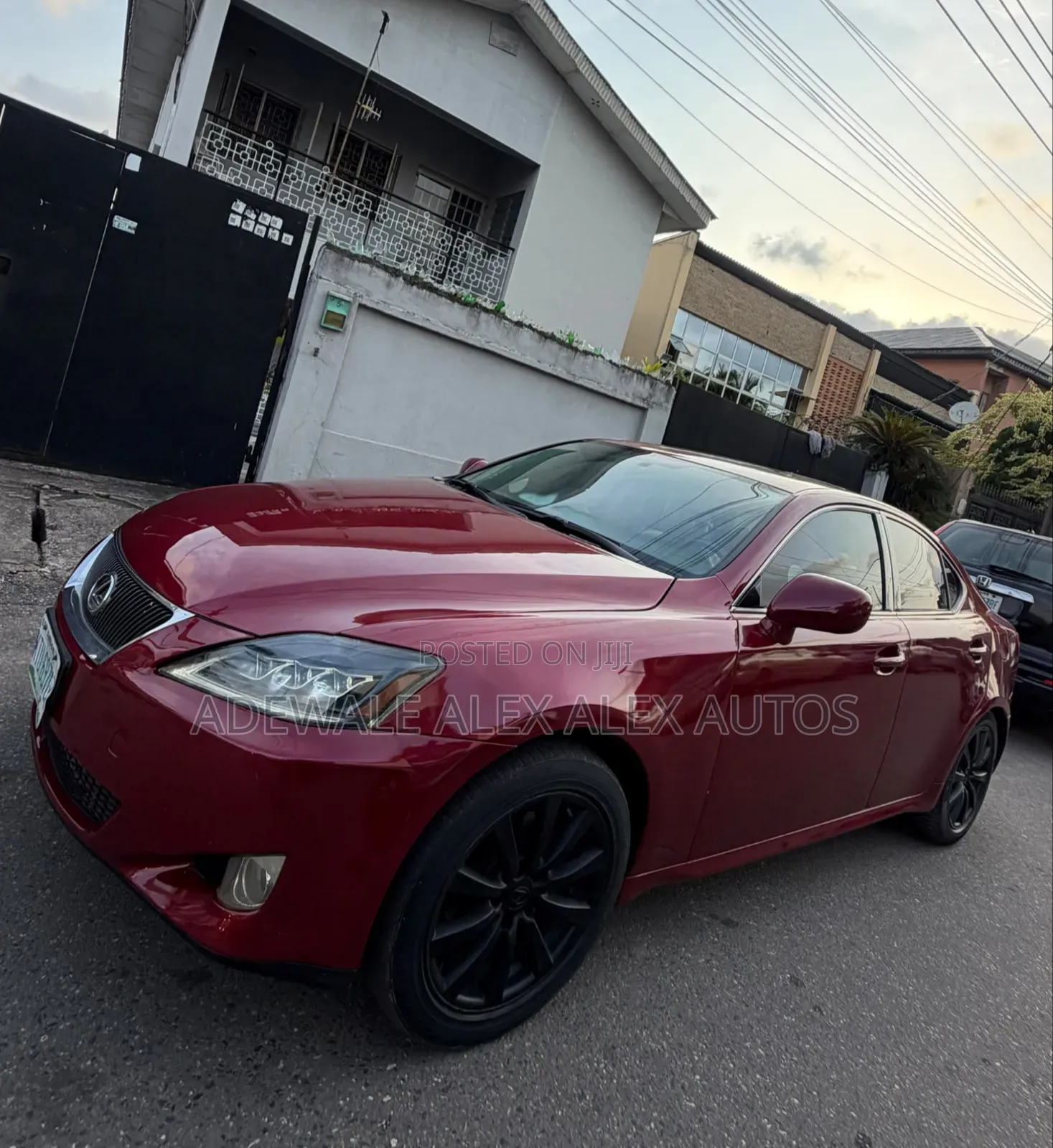 Lexus IS 2008 Burgundy