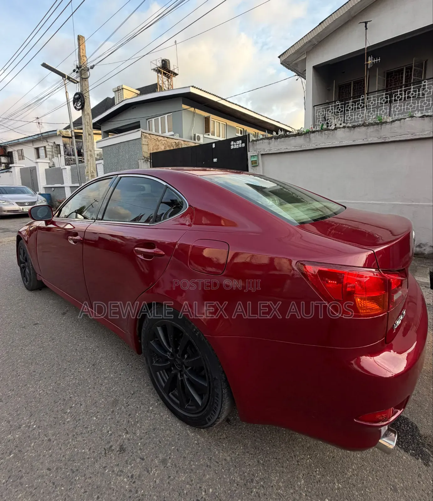 Lexus IS 2008 Burgundy