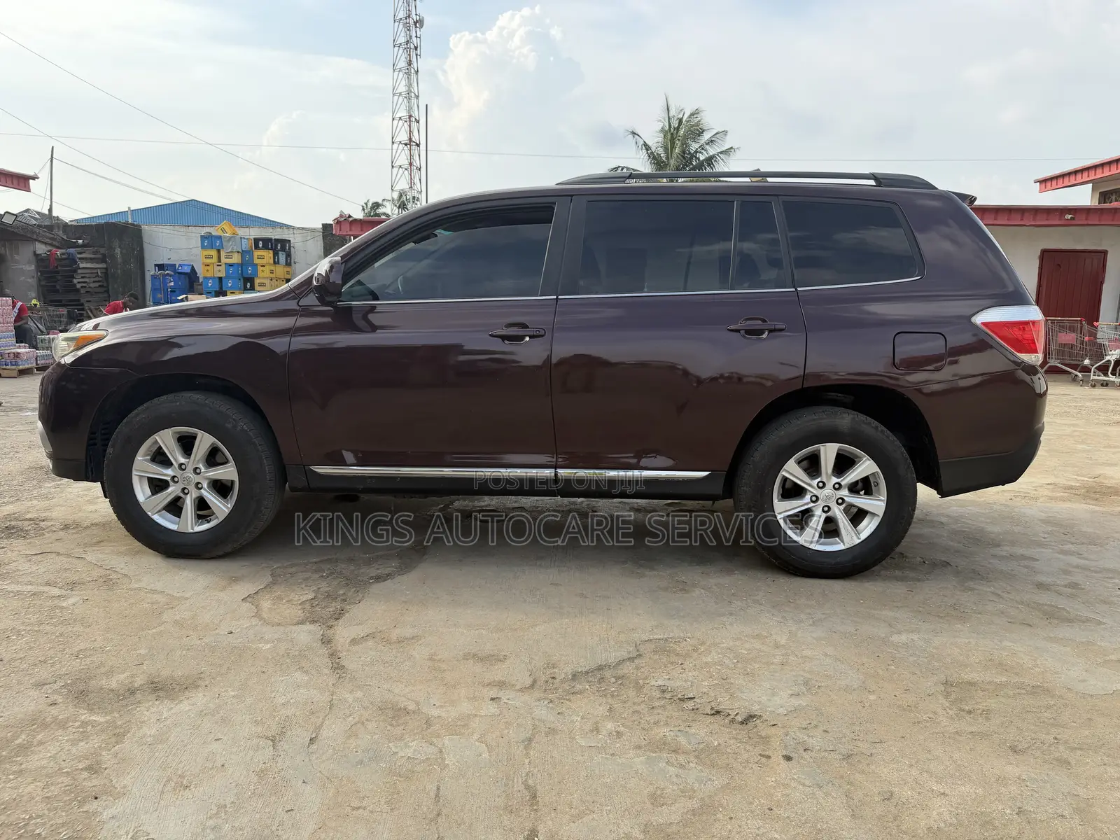 Toyota Highlander 3.5L 4WD 2013 Brown