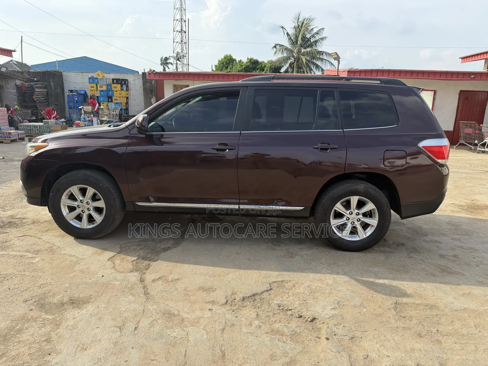 Toyota Highlander 3.5L 4WD 2013 Brown
