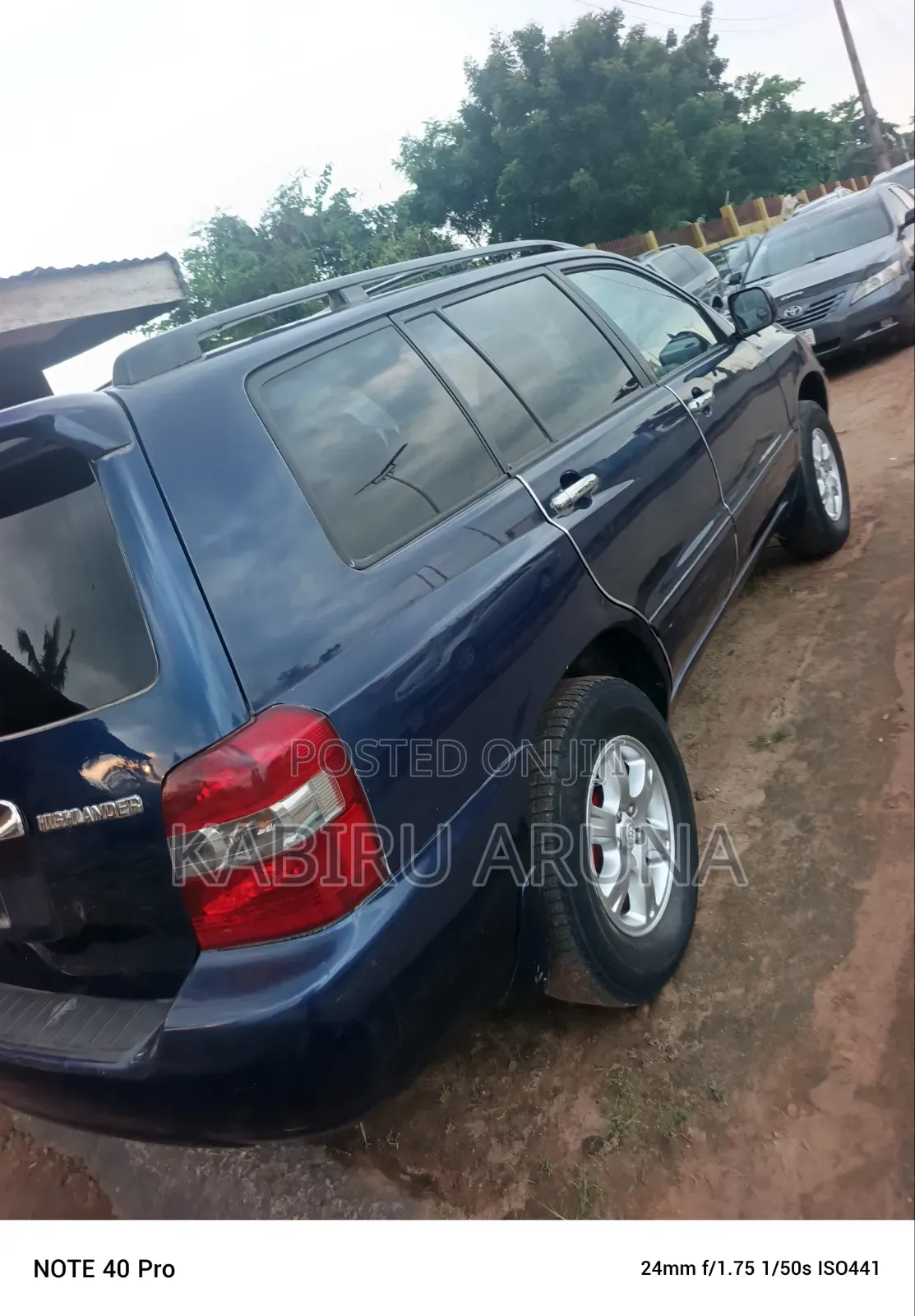 Toyota Highlander 2005 Blue
