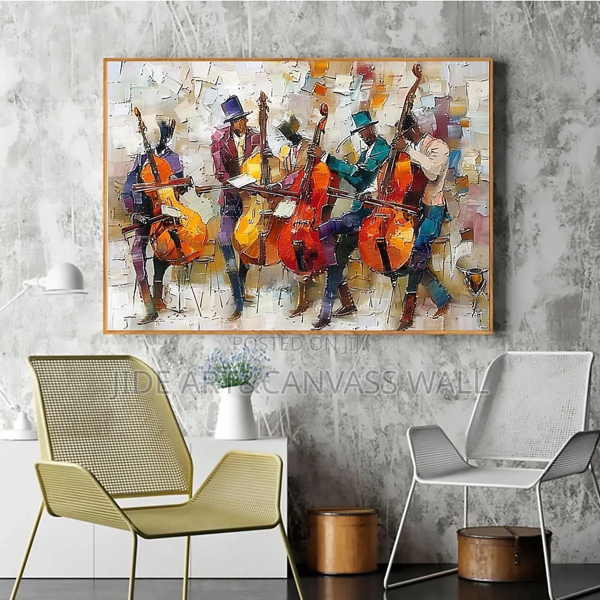 Synthetic Oil Digital Abstract Wall Art Decors
