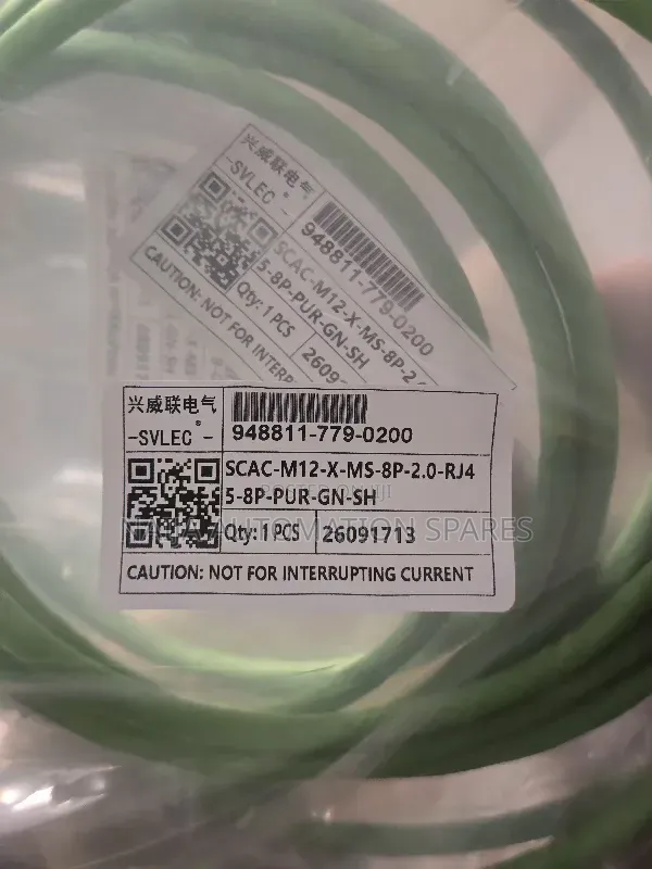 Industrial Ethernet Cable M12 X Coded to RJ45 Data Communication Cable