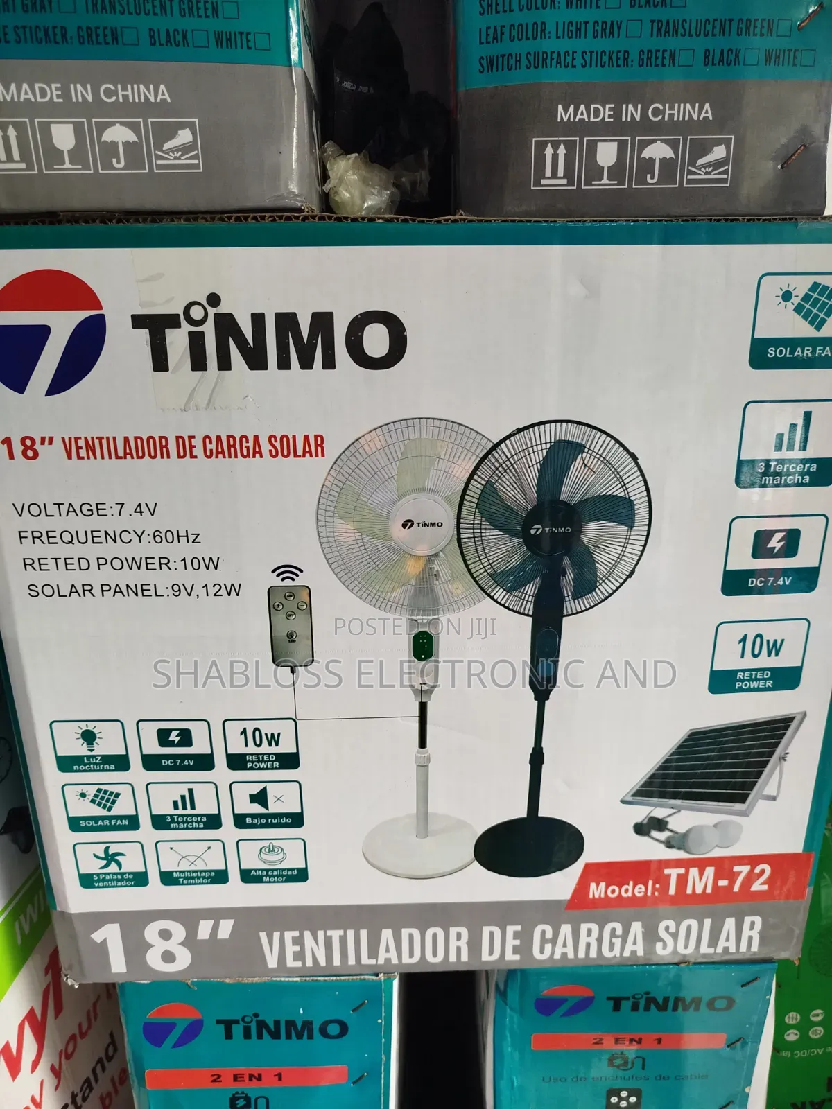 18 Inch Tinmo Rechargeable Fan