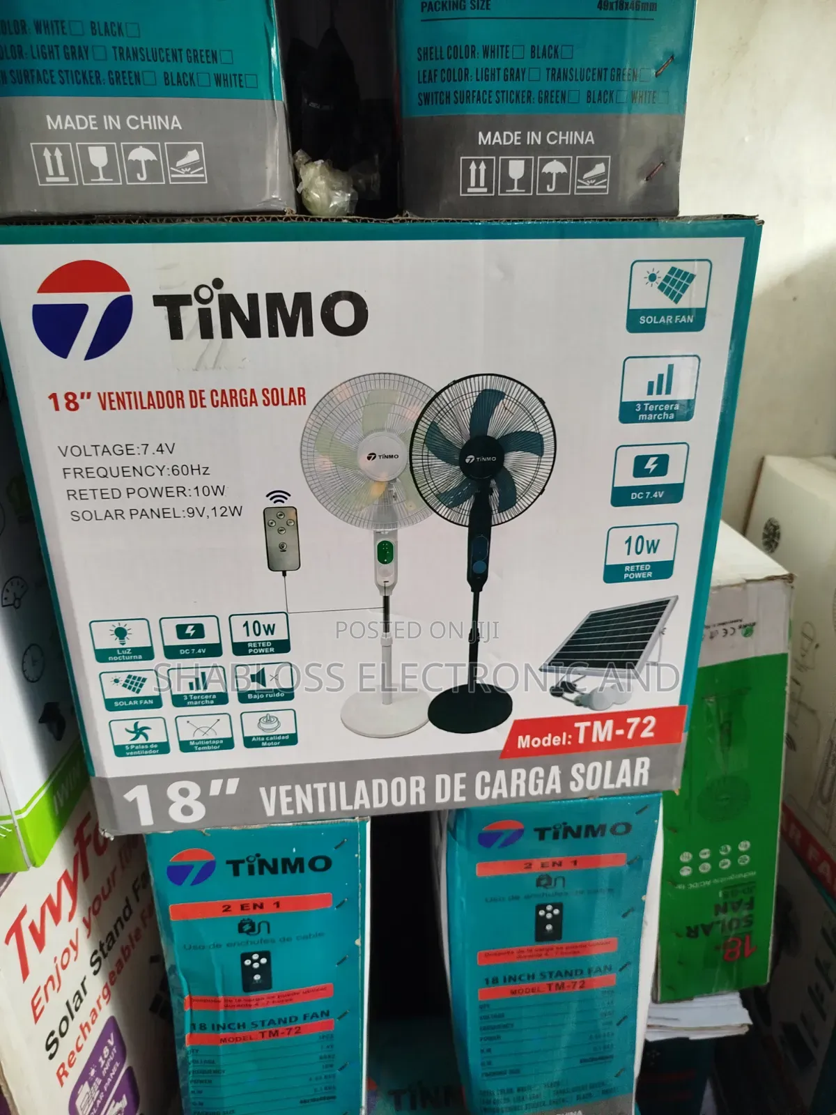 18 Inch Tinmo Rechargeable Fan