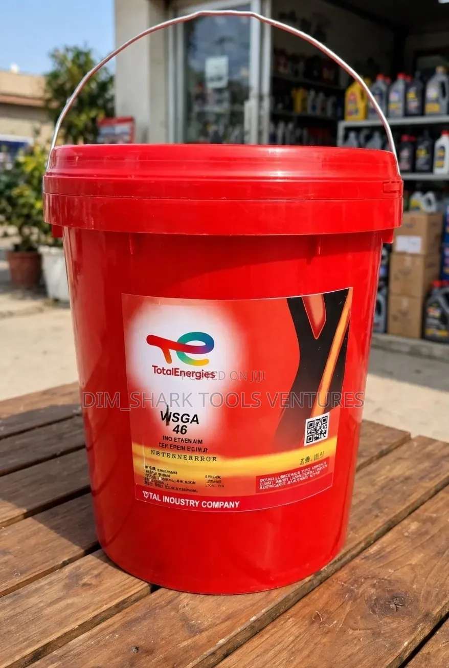 20Litre Bucket of TotalEnergies Visga 46 Industrial Hydraulic Oil