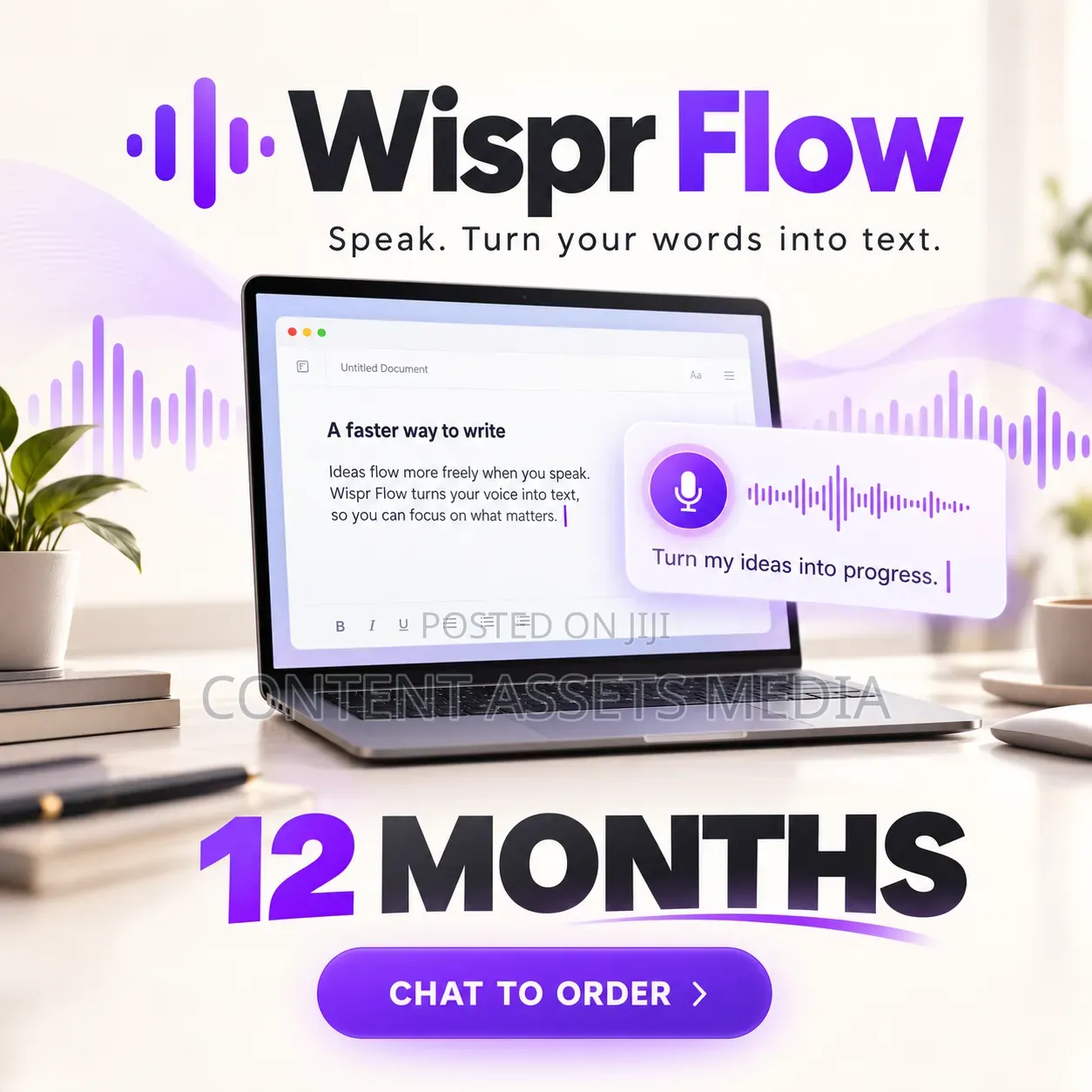 Wispr Flow Plan Setup(12 Months)