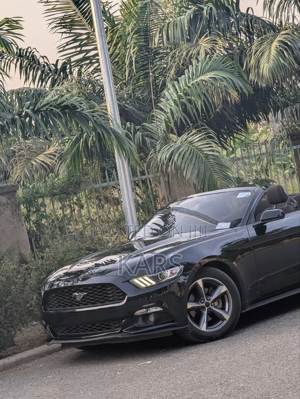 Ford Mustang V6 Convertible 2016 Black