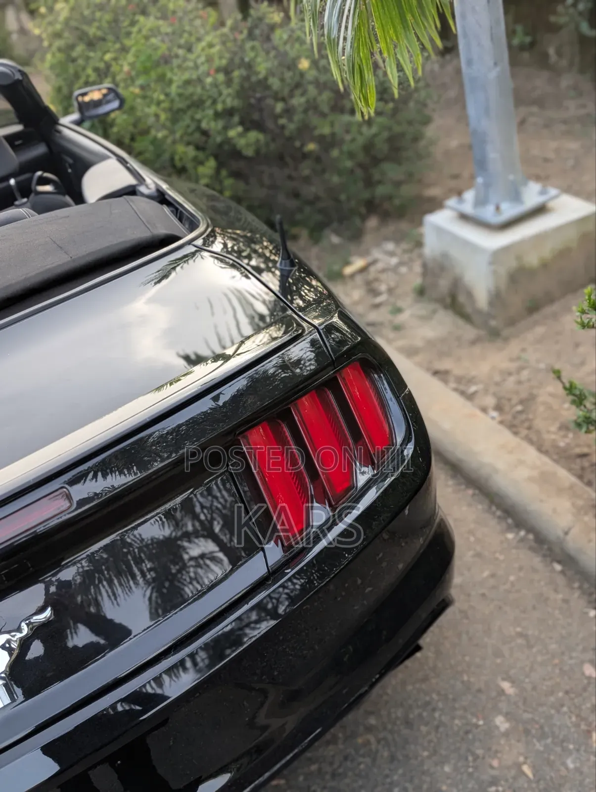 Ford Mustang V6 Convertible 2016 Black