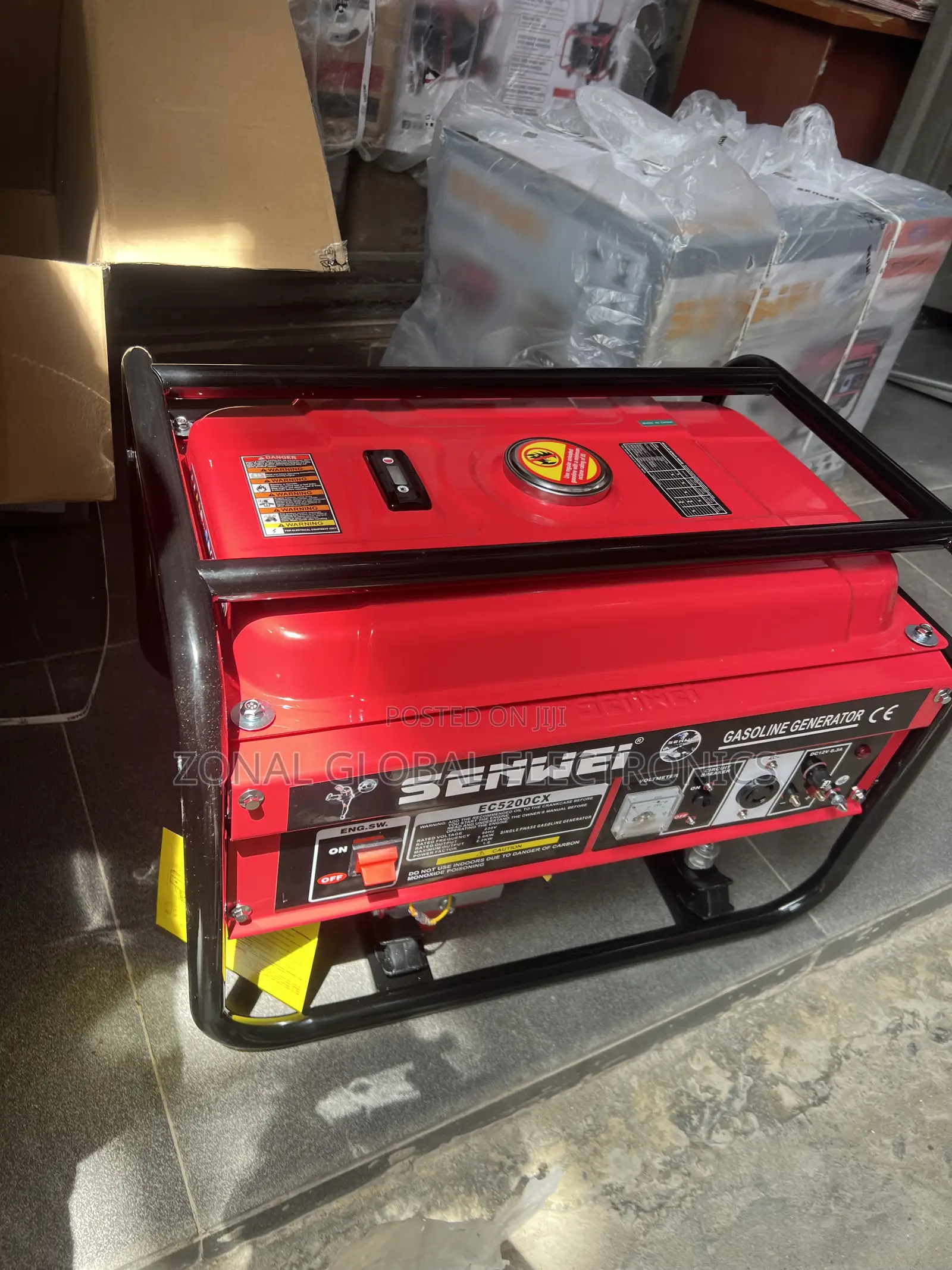 SENWEI EC5200CX 2.5kva Petrol Generator