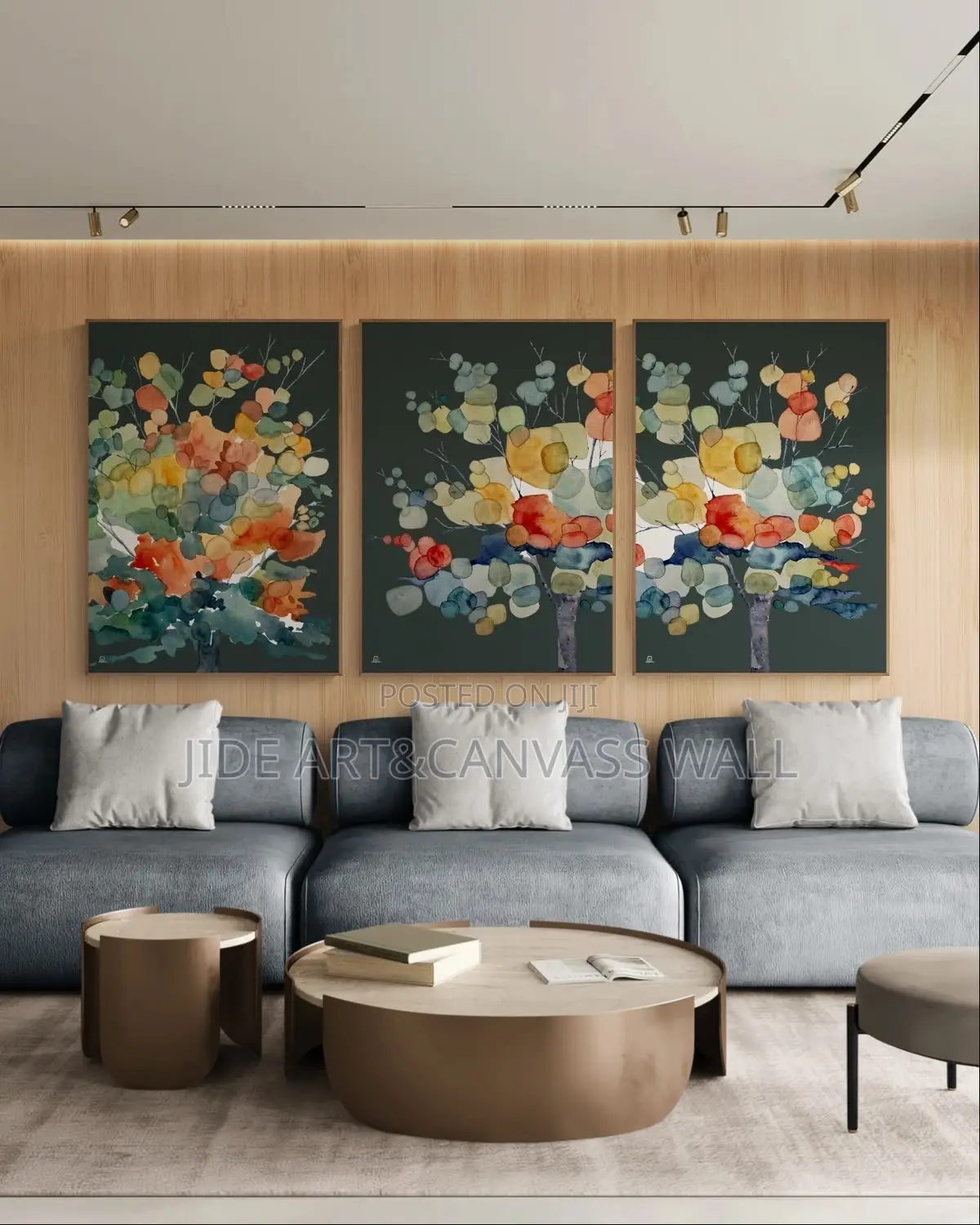 Splits Modern Digital Wall Arts Interior Decors
