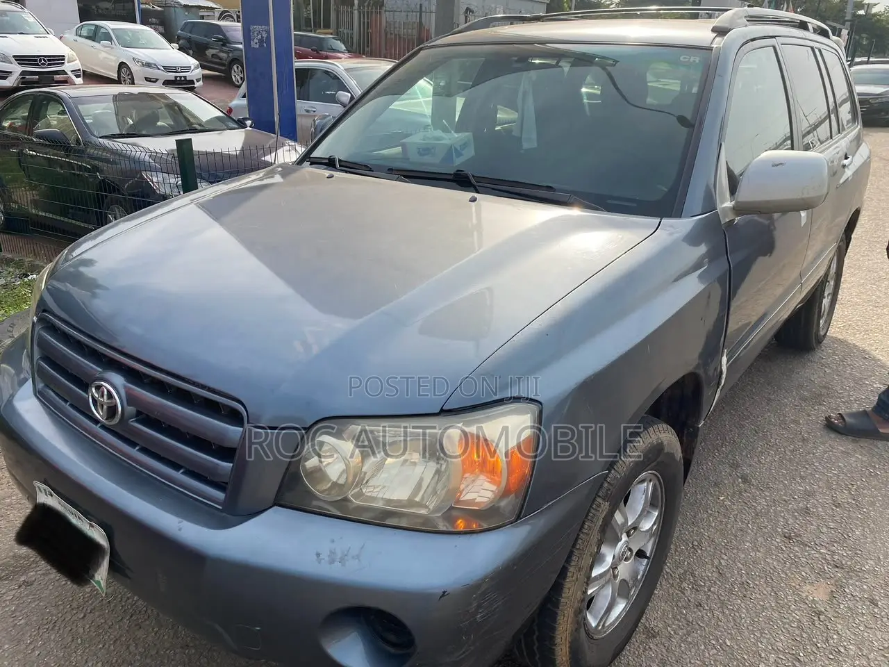 Toyota Highlander 2004 Blue