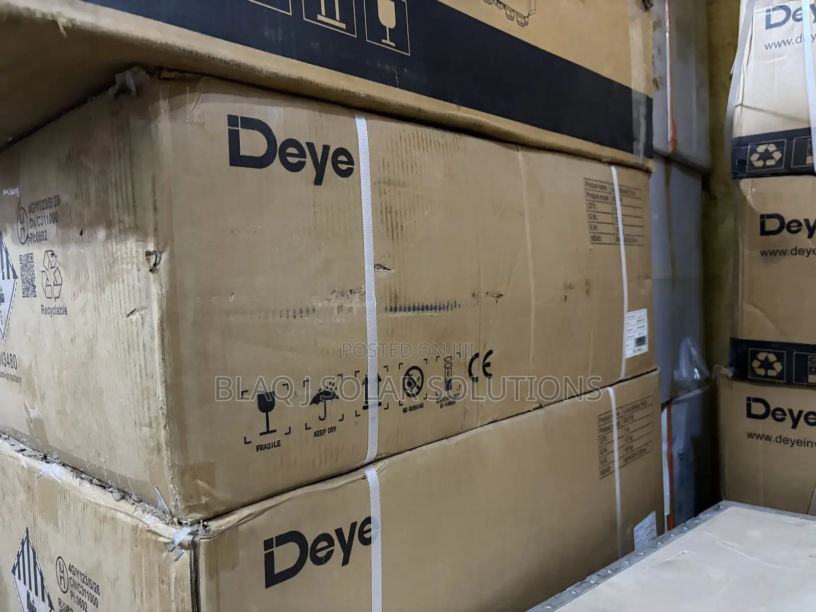 Deye 16KWh Lithium Battery