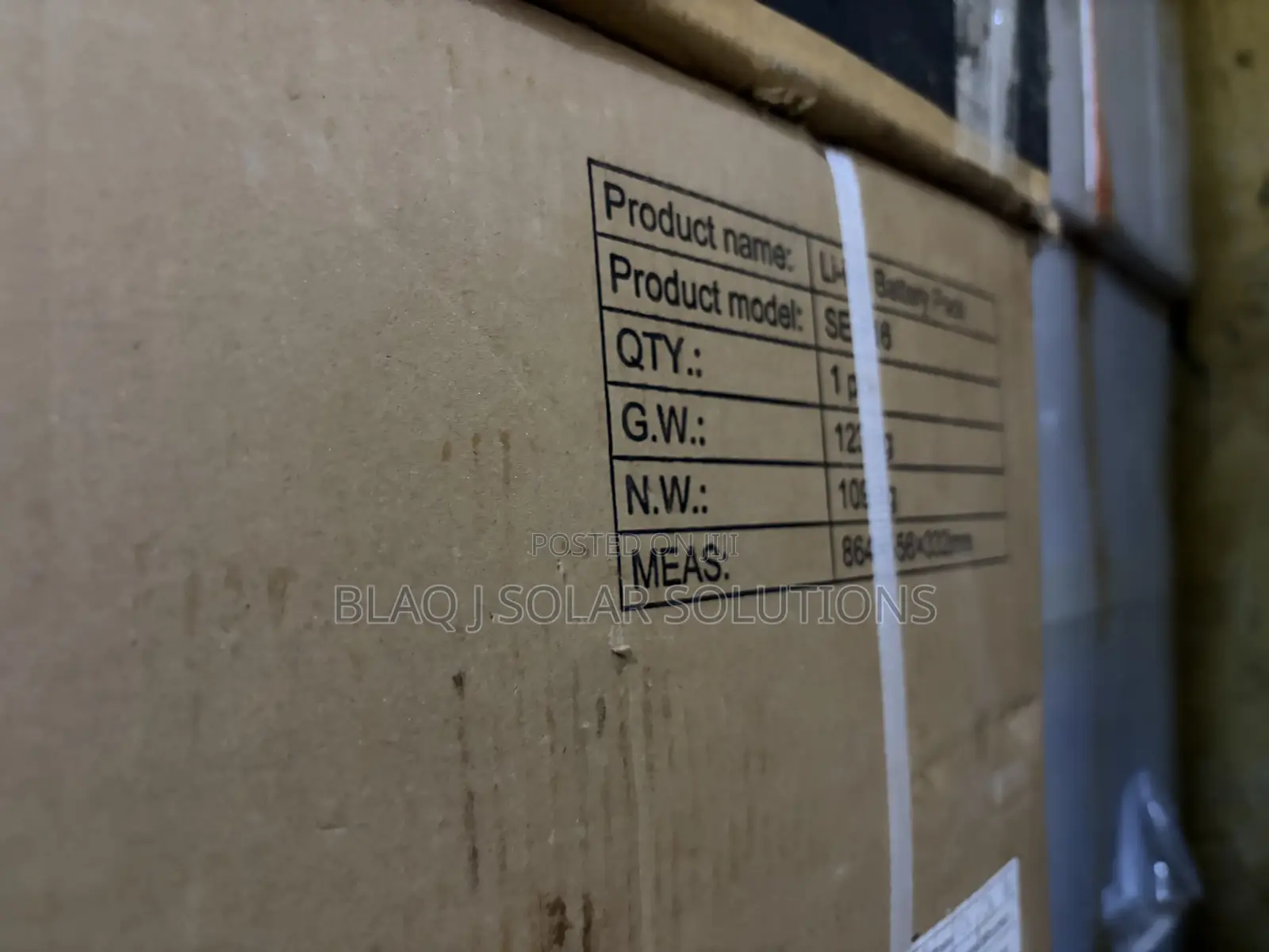 Deye 16KWh Lithium Battery