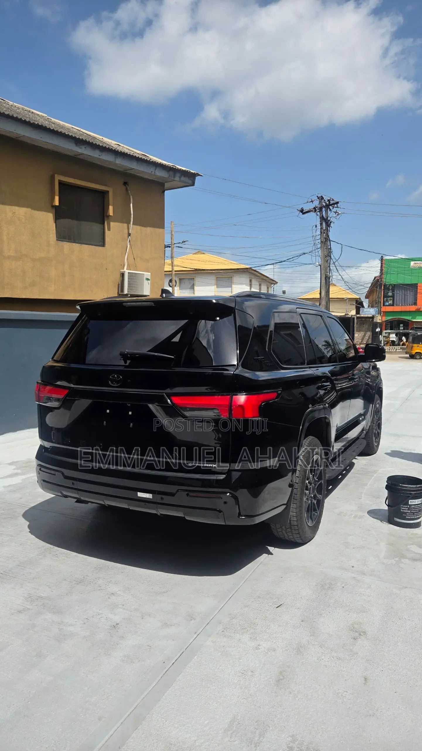 Toyota Sequoia Platinum 4WD 2025 Black