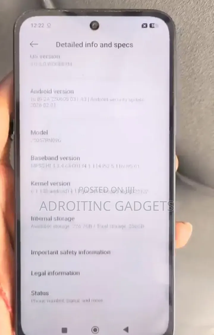 Xiaomi Redmi 15 5G 256 GB Black