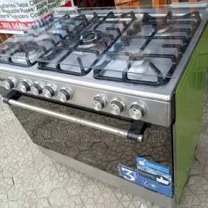Royal 60x90 6 Burner Cooker 4 Gas 2 Electric Oven Grill Clean Uk Use