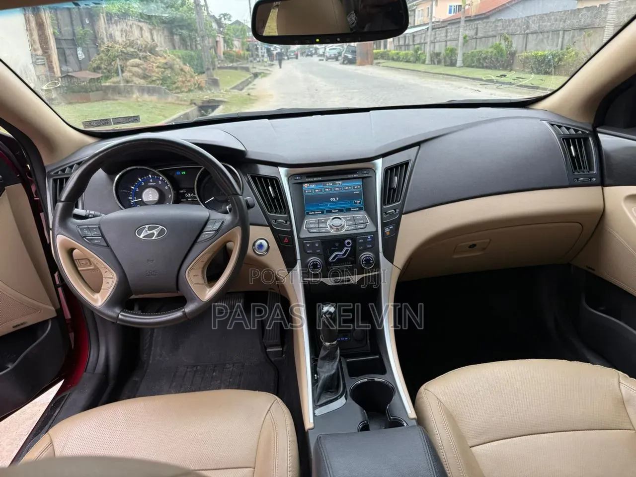 Hyundai Sonata Limited 2.0T Sedan (2.0L 4cyl 6A) 2012 Red