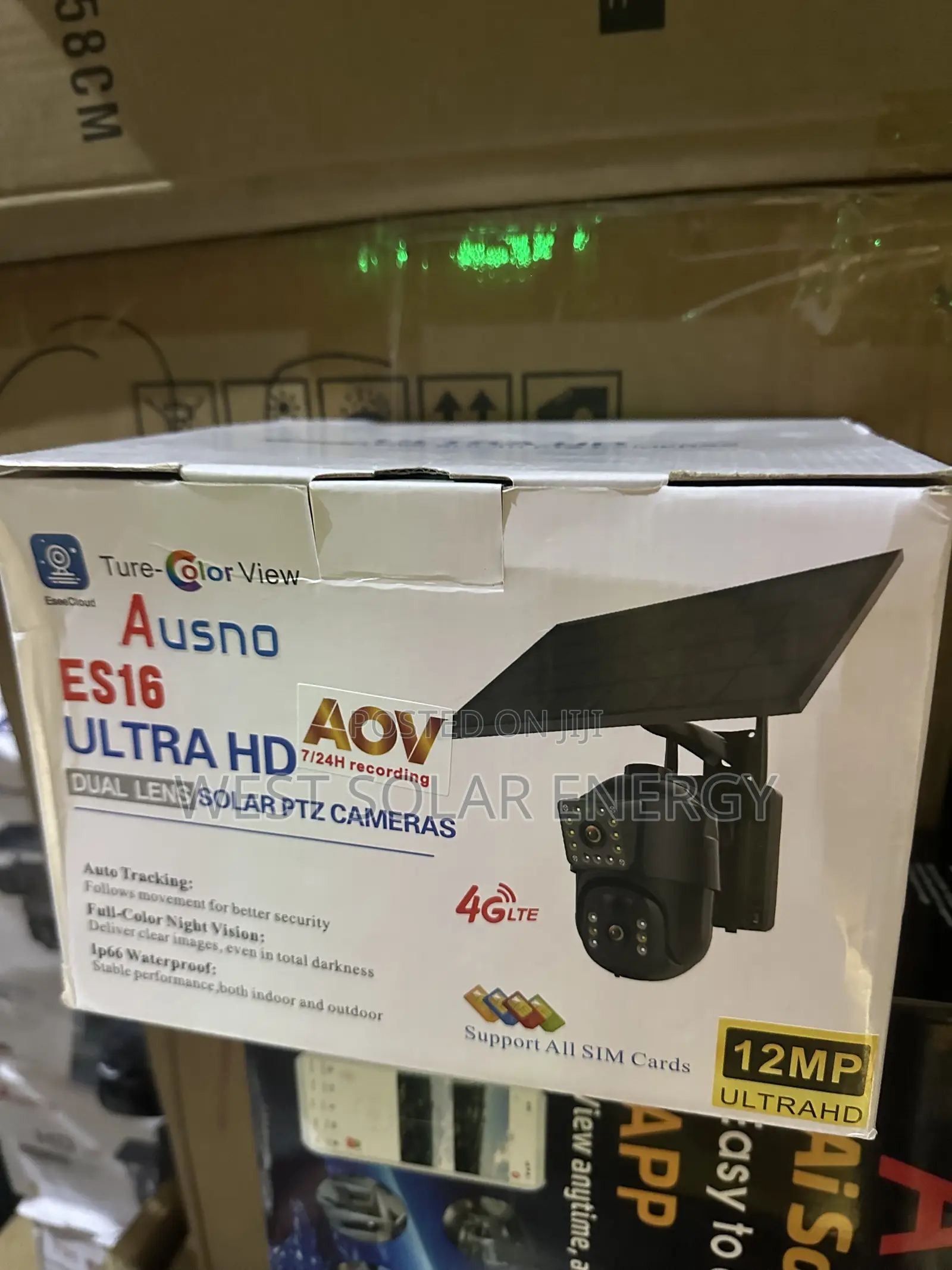Auson 4G Dual Lens Solar Camera