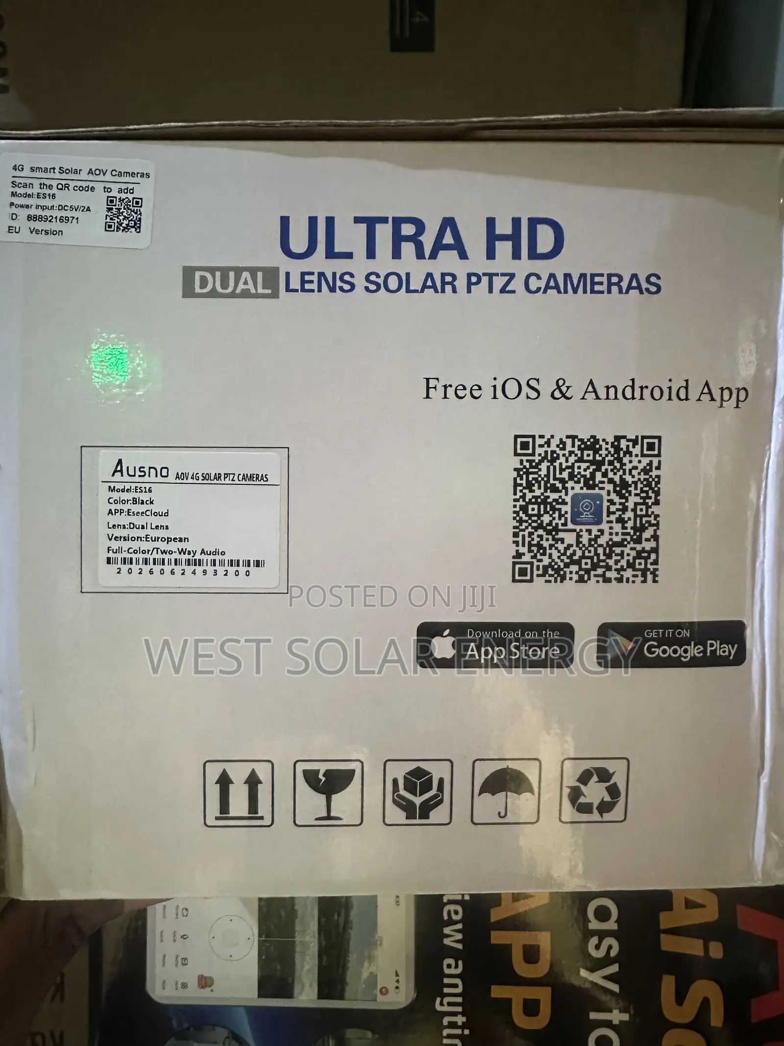 Auson 4G Dual Lens Solar Camera