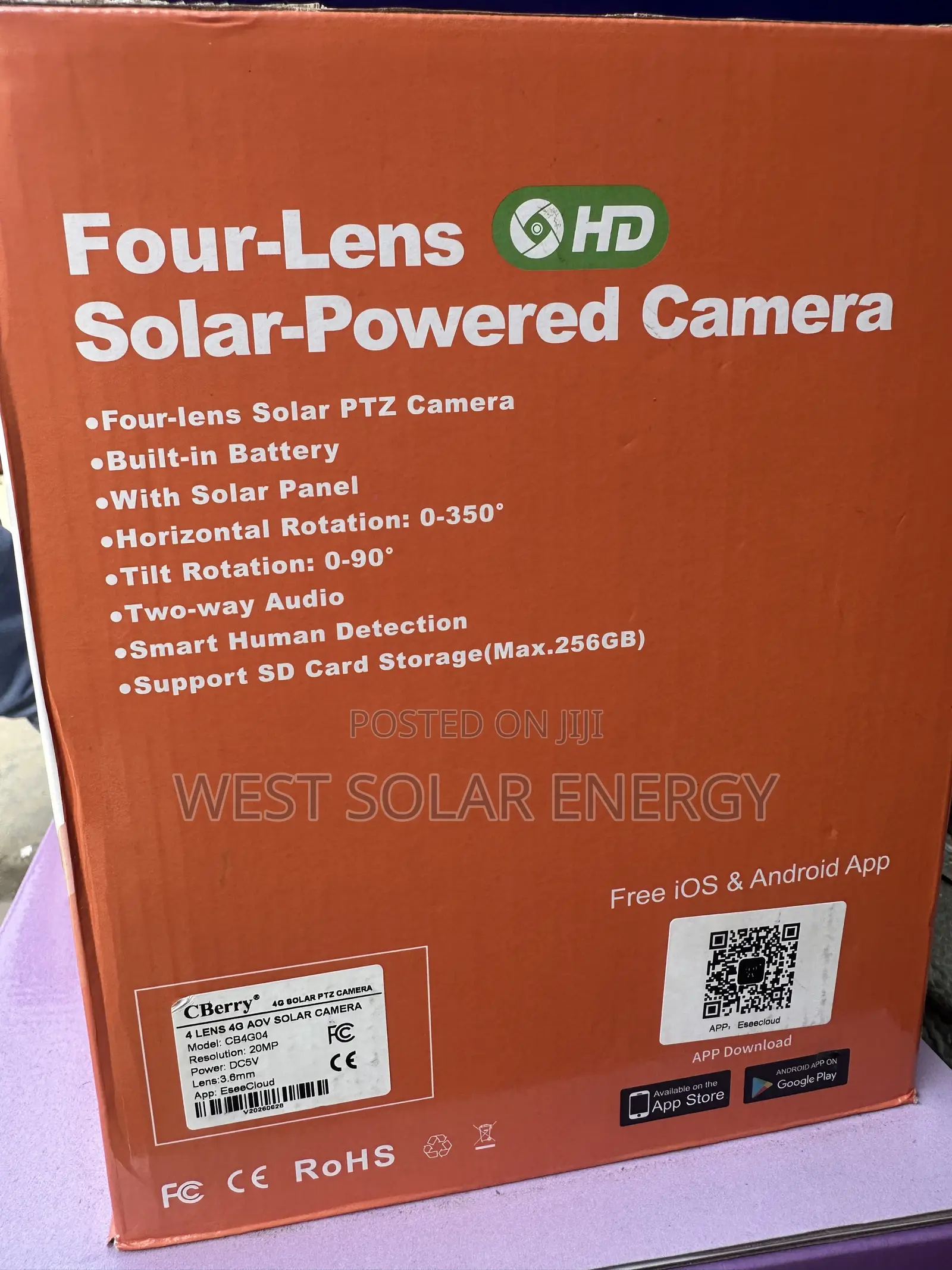 True Color Four Lens Solar Camera