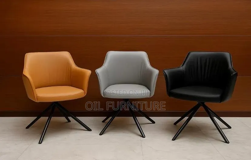 Luxury Leather Swivel Waiting Room forOffice & Home/Accent Armchair