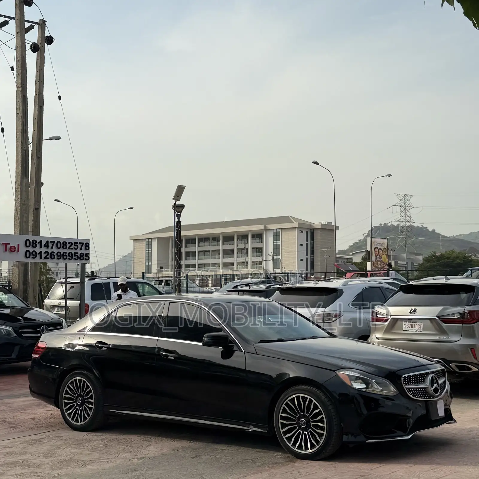 Mercedes-Benz E350 2014 Black