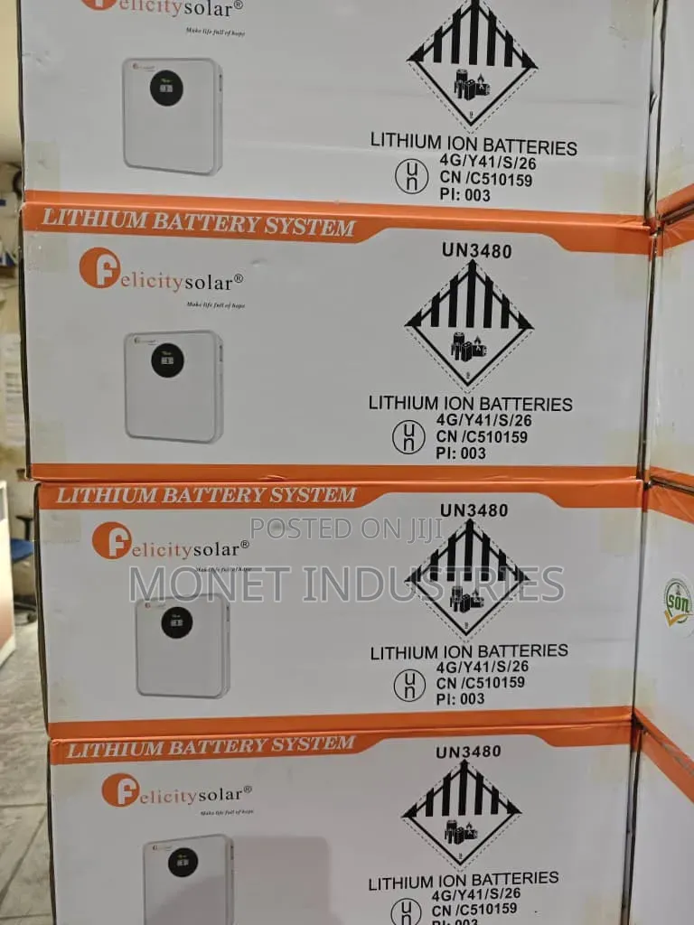 5kwh 24v Felicity Lithium Batteries