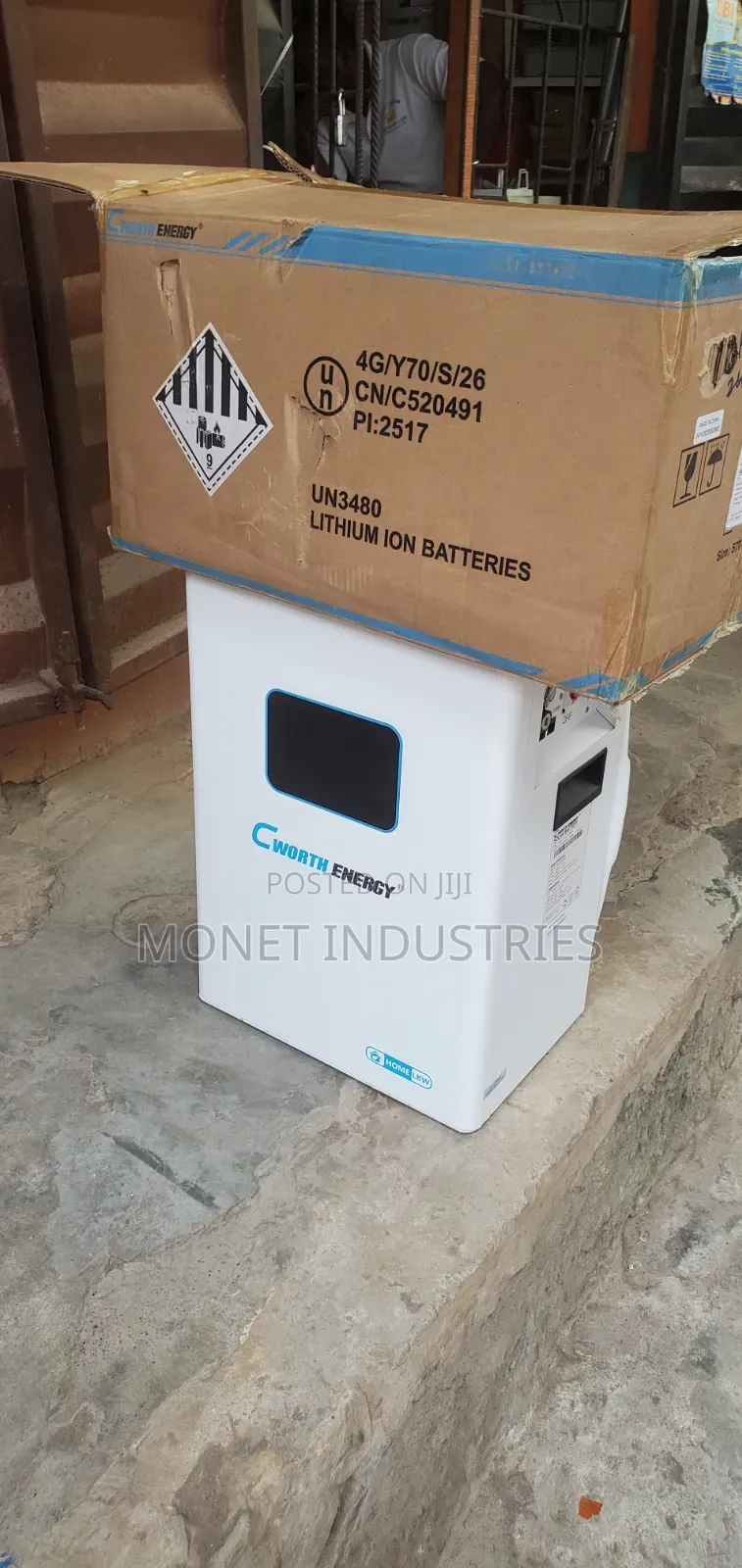 7.5kwh 24v Cworth Energy Lifepo4 Lithium Batteries