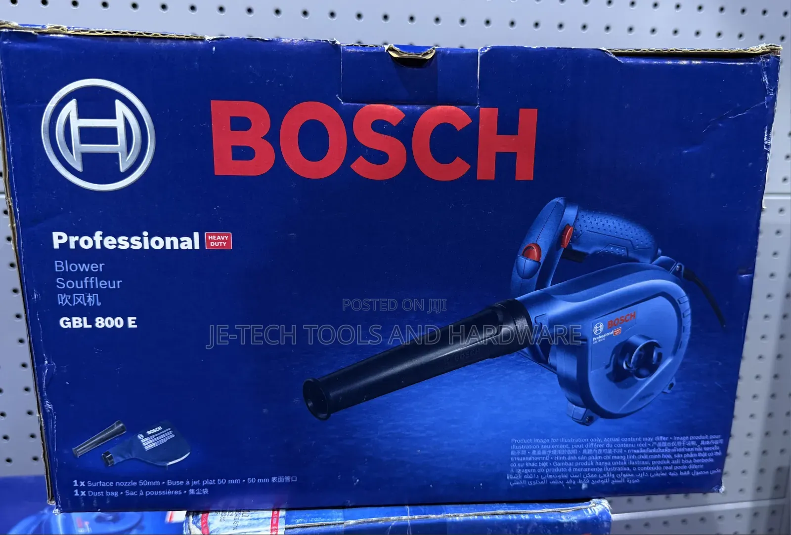 Corded Bosch GBL 800 E Professional Air Blower & Dust Extractor 800W