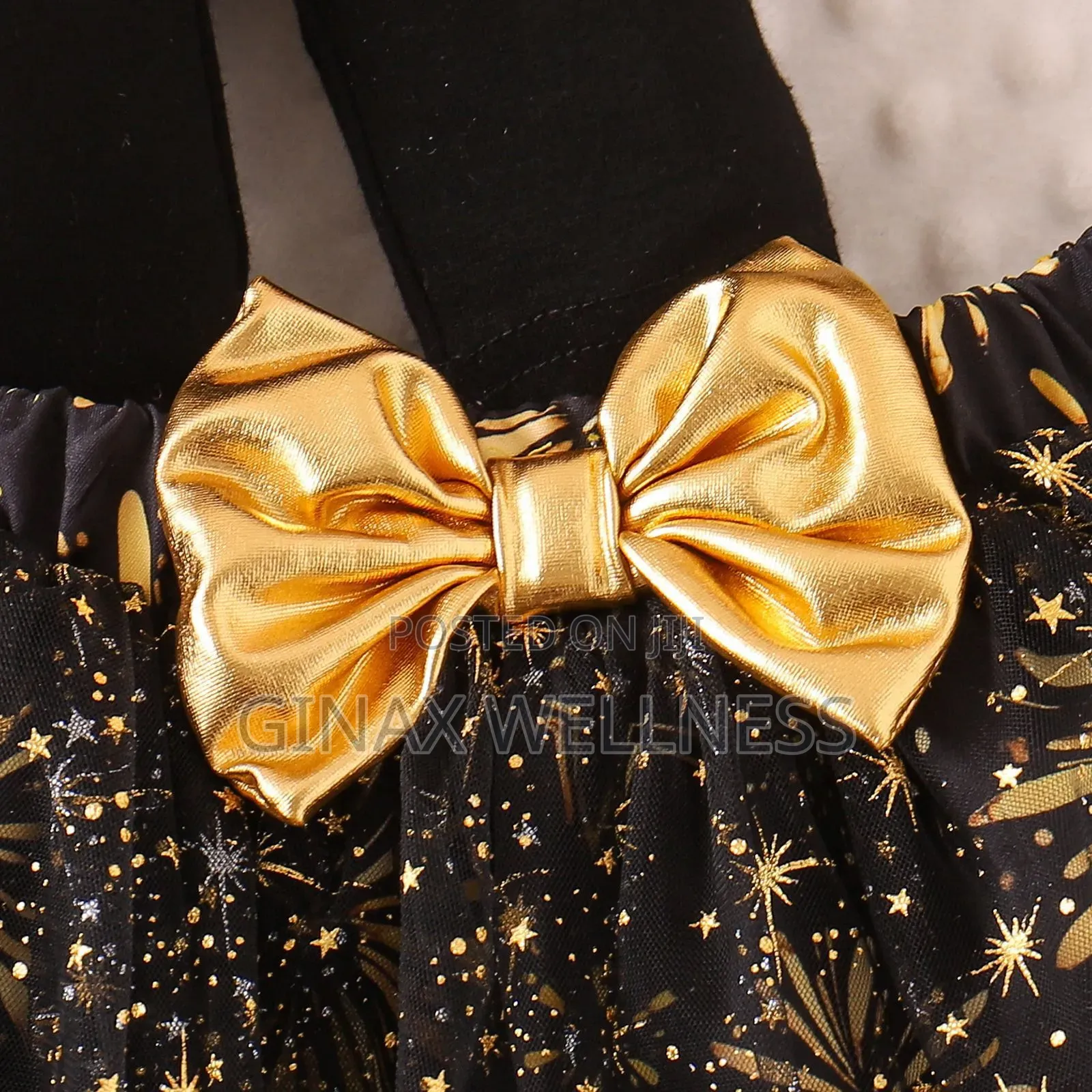 Baby Girls' My 1st New Year Outfit With Bodysuit, Skirt and Headband