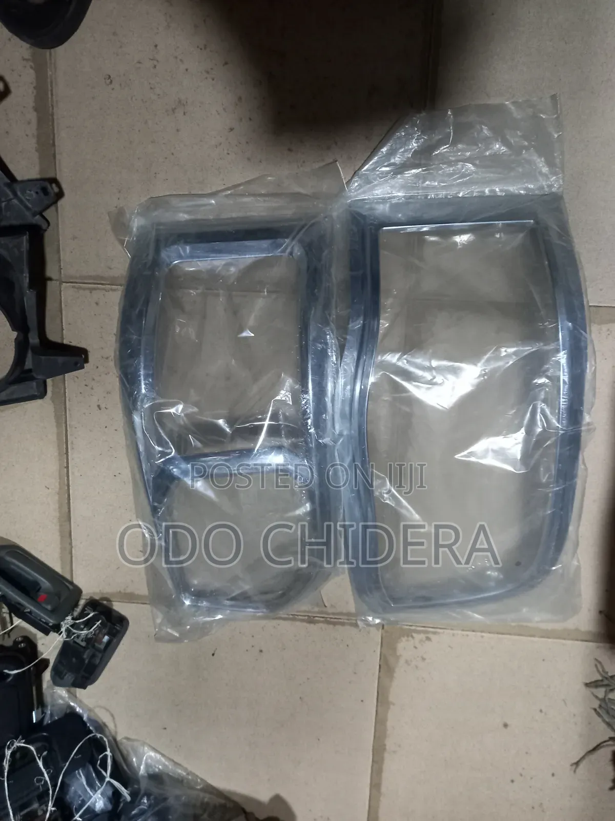 Head Lamp Chrome Hiace