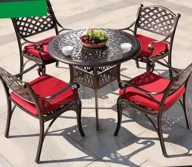 Metal Outdoor Set of Chairs