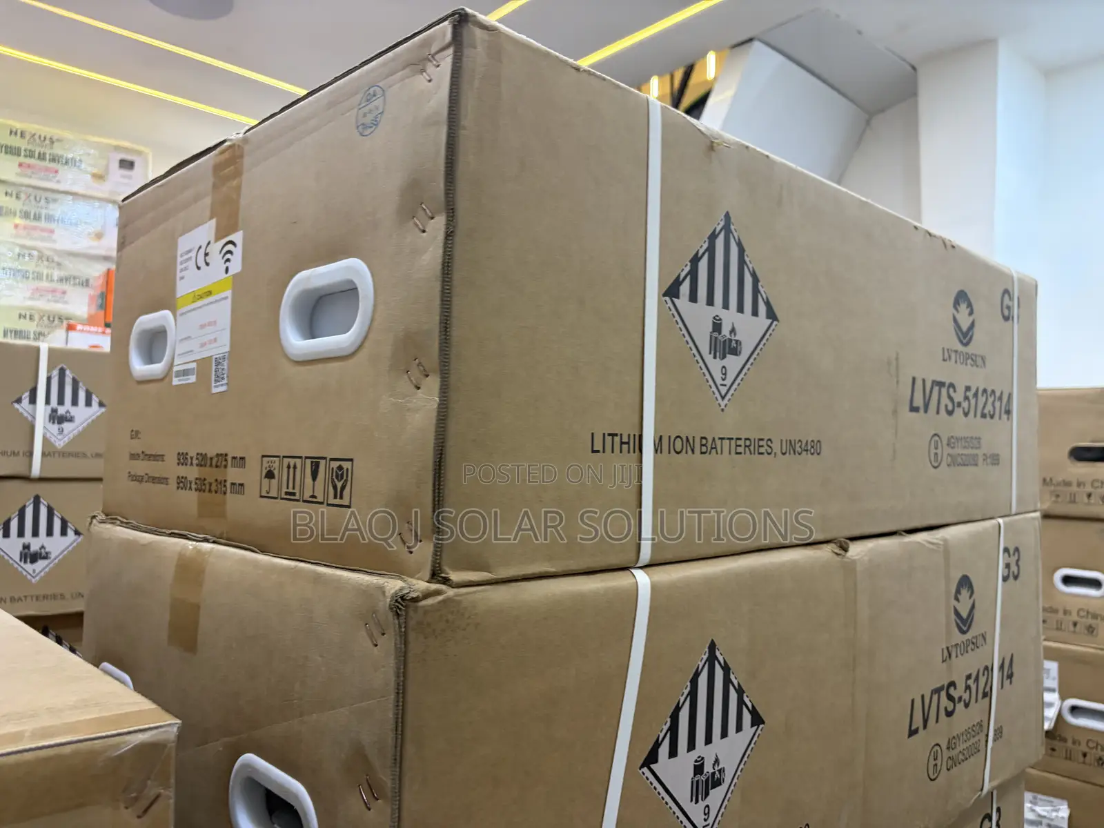 LVTOPSUN 16KWh Lithium Ion Battery