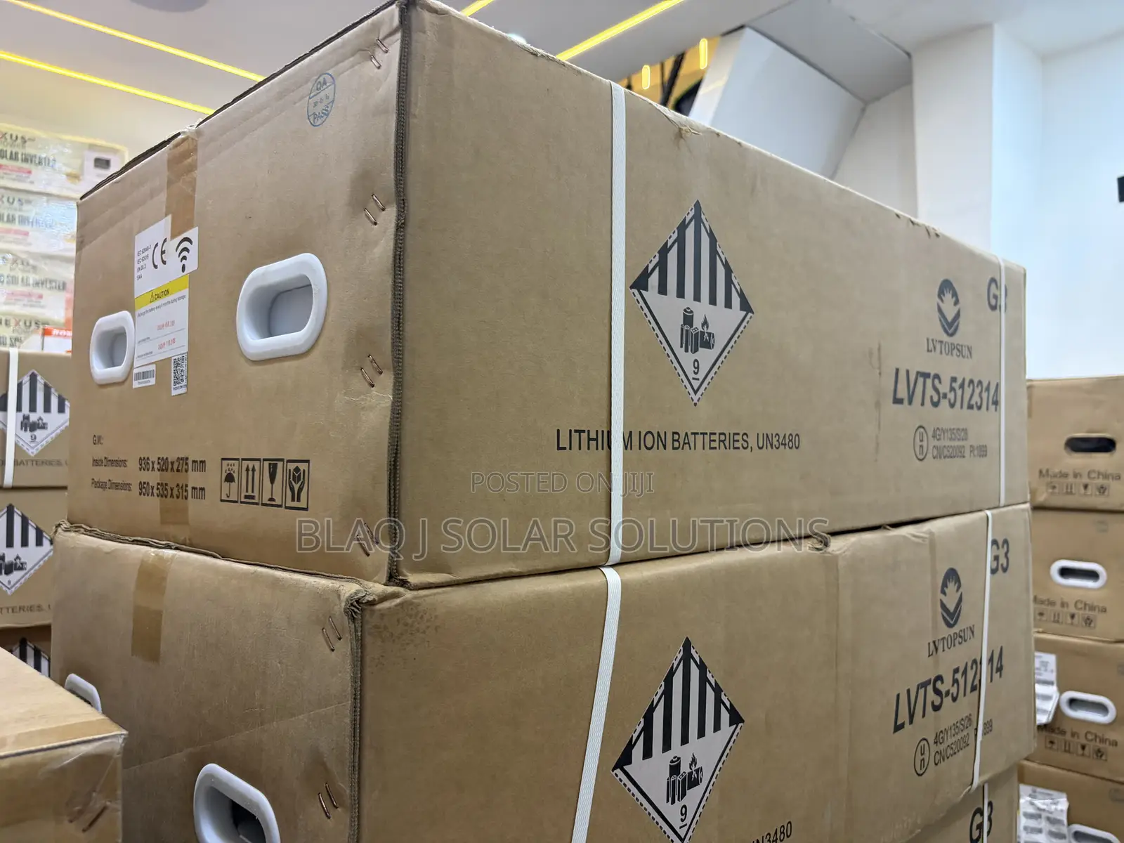 LVTOPSUN 16KWh Lithium Ion Battery