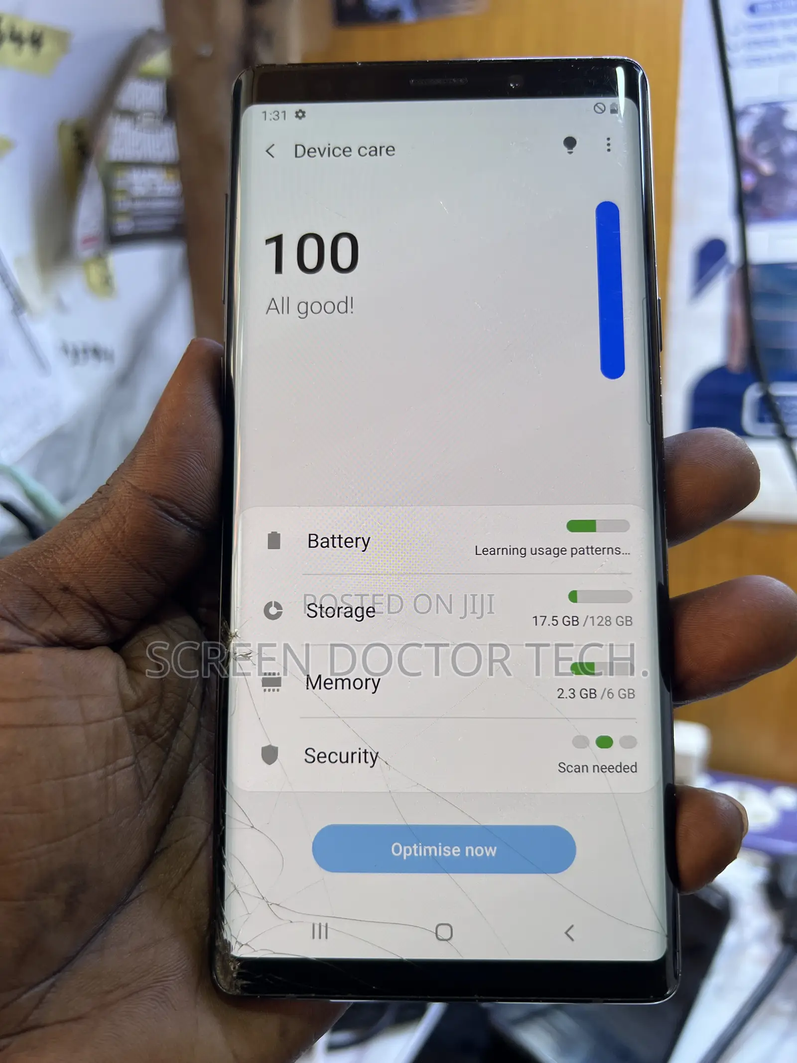Samsung Galaxy Note 9 128 GB Black