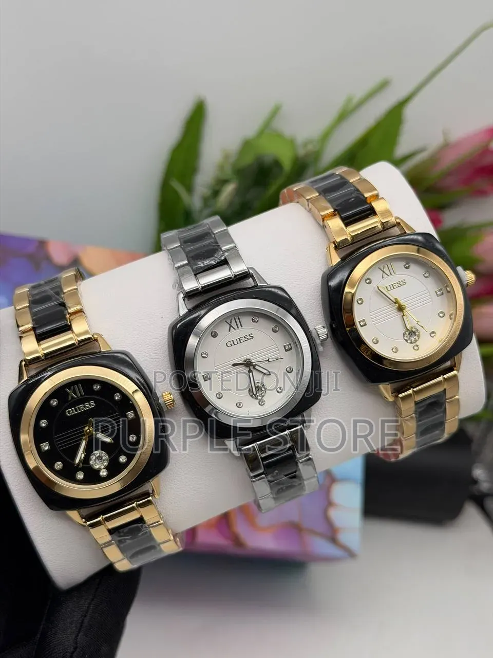 Guess Ladies Two Tone Watches